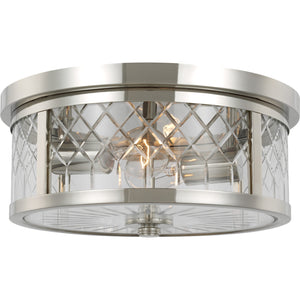 Alec Flush Mount Burnished Brass - Visual Comfort Ceiling Lights