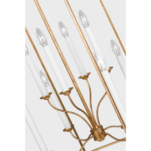 Bantry House Extra Large Lantern in Antique Gild - Visual Comfort Ceiling Lights