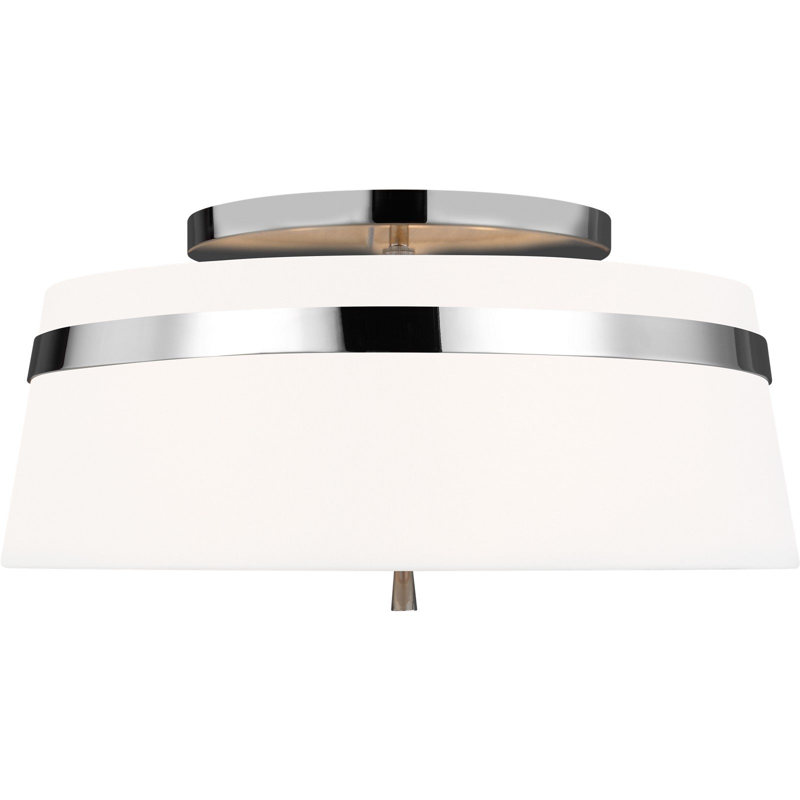Cordtlandt Large Semi-Flush Mount Aged Iron - Visual Comfort Ceiling Lights
