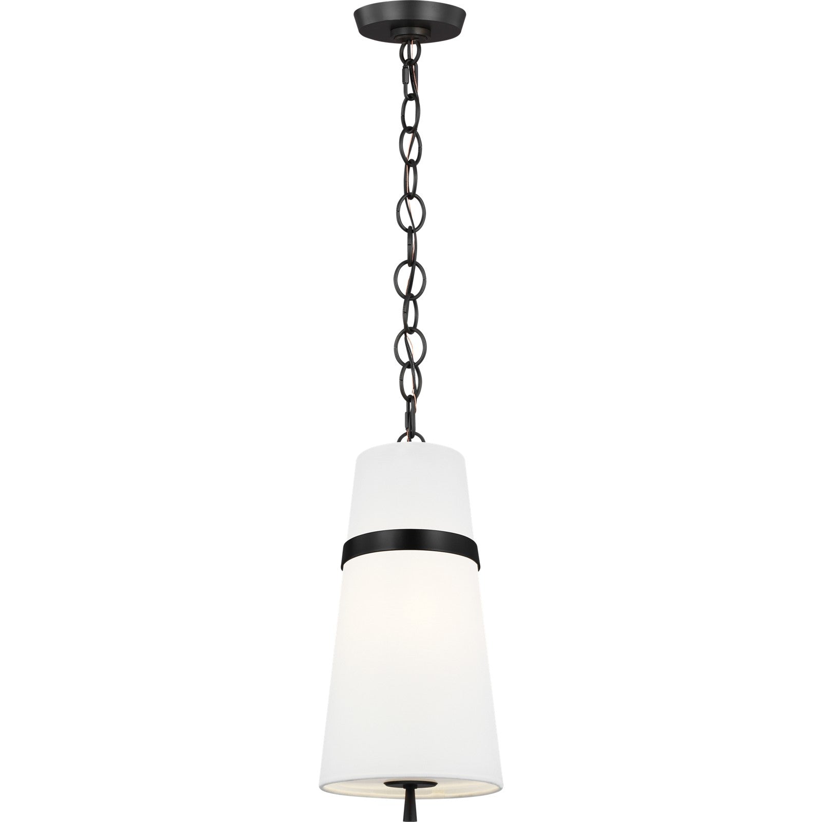 Cordtlandt Small Pendant Aged Iron - Visual Comfort Ceiling Lights