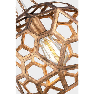 Feccetta Small Pendant Antique Gild - Visual Comfort Ceiling Lights