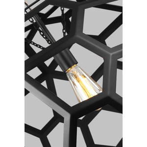 Feccetta Large Pendant Antique Gild - Visual Comfort Ceiling Lights