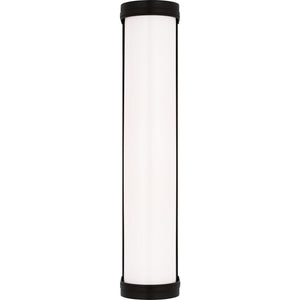 Ifran Large Vanity Polished Nickel - Visual Comfort Wall Lights