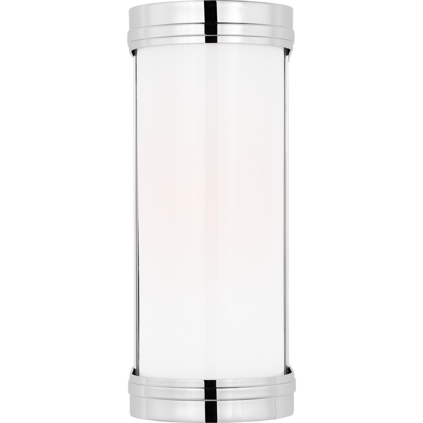 Ifran Small Vanity Polished Nickel - Visual Comfort Wall Lights