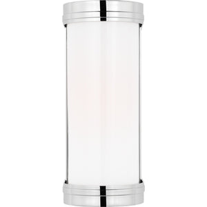 Ifran Small Vanity Polished Nickel - Visual Comfort Wall Lights