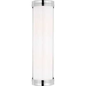 Ifran Medium Vanity Polished Nickel - Visual Comfort Wall Lights