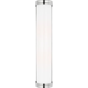 Ifran Large Vanity Polished Nickel - Visual Comfort Wall Lights