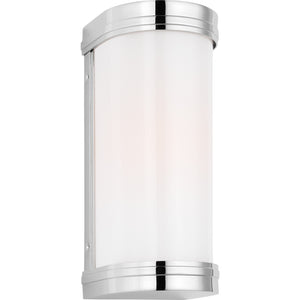 Ifran Small Vanity Polished Nickel - Visual Comfort Wall Lights