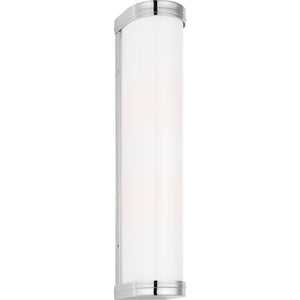 Ifran Large Vanity Polished Nickel - Visual Comfort Wall Lights