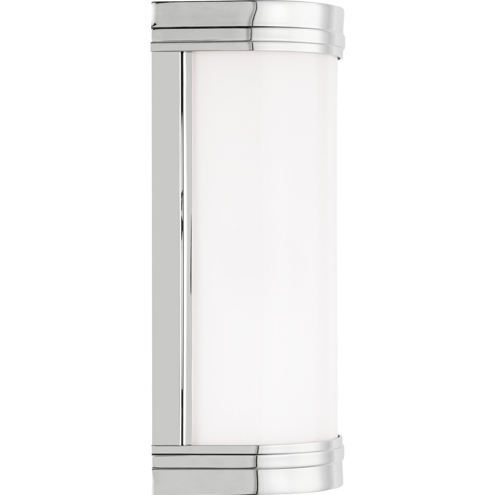 Ifran Small Vanity Polished Nickel - Visual Comfort Wall Lights