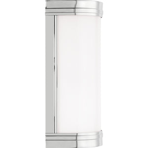 Ifran Small Vanity Polished Nickel - Visual Comfort Wall Lights