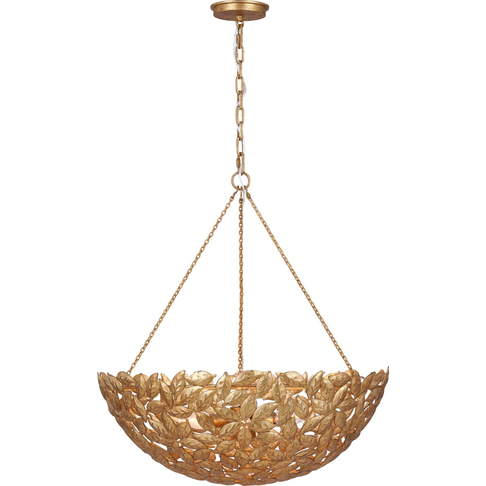 Kelan Large Pendant Antique Gild - Visual Comfort Ceiling Lights