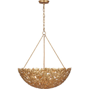 Kelan Large Pendant Antique Gild - Visual Comfort Ceiling Lights