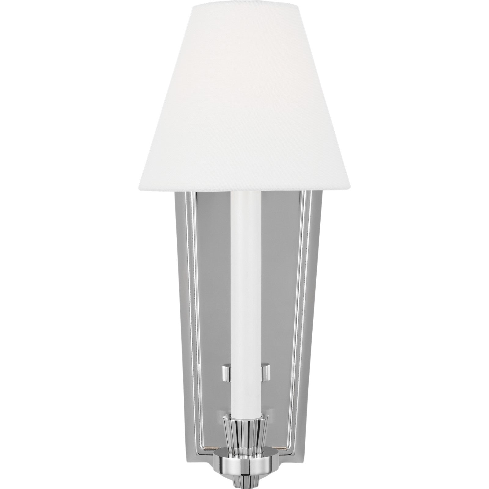 Paisley Tall Sconce Burnished Brass - Visual Comfort Wall Lights
