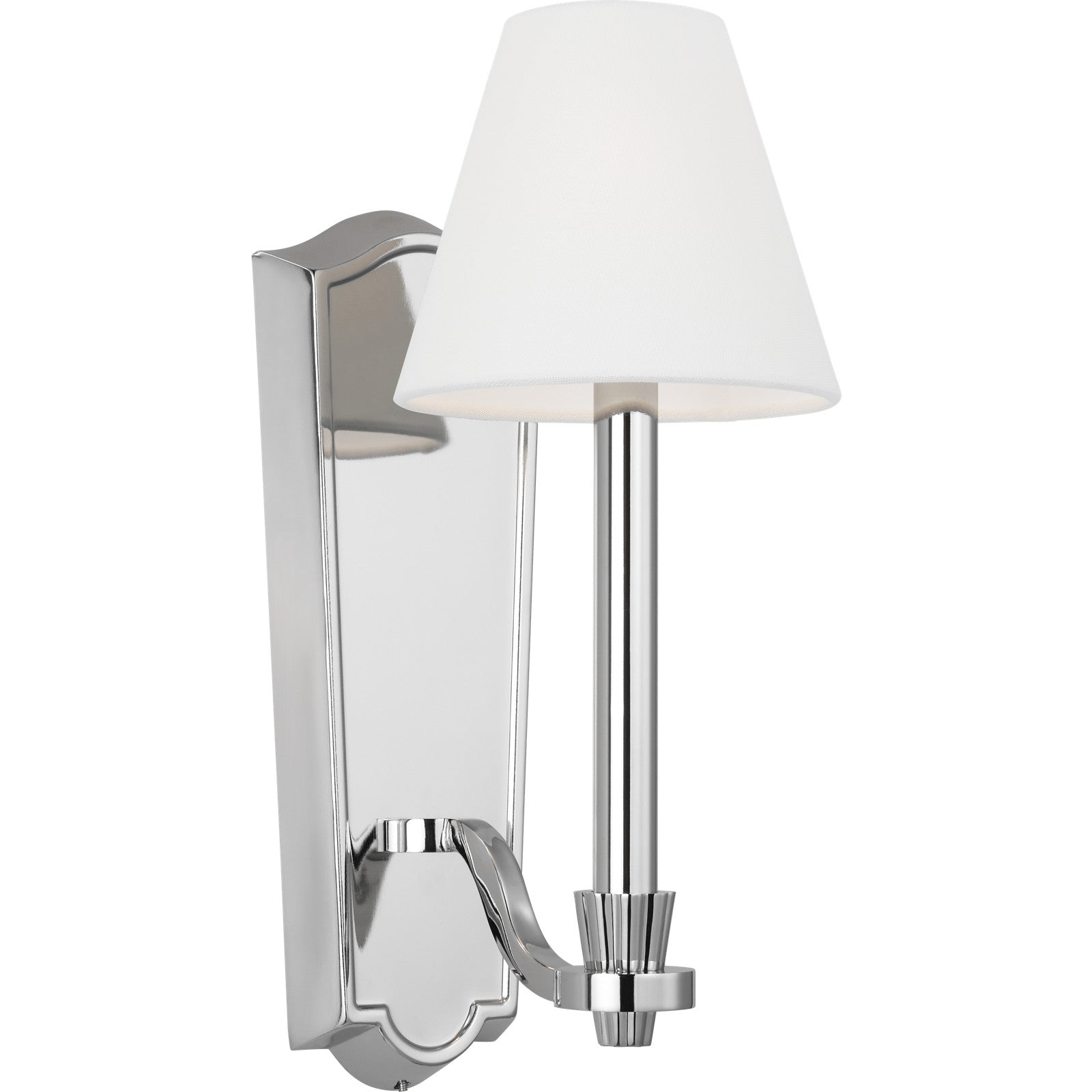 Paisley Tall Sconce Burnished Brass - Visual Comfort Wall Lights