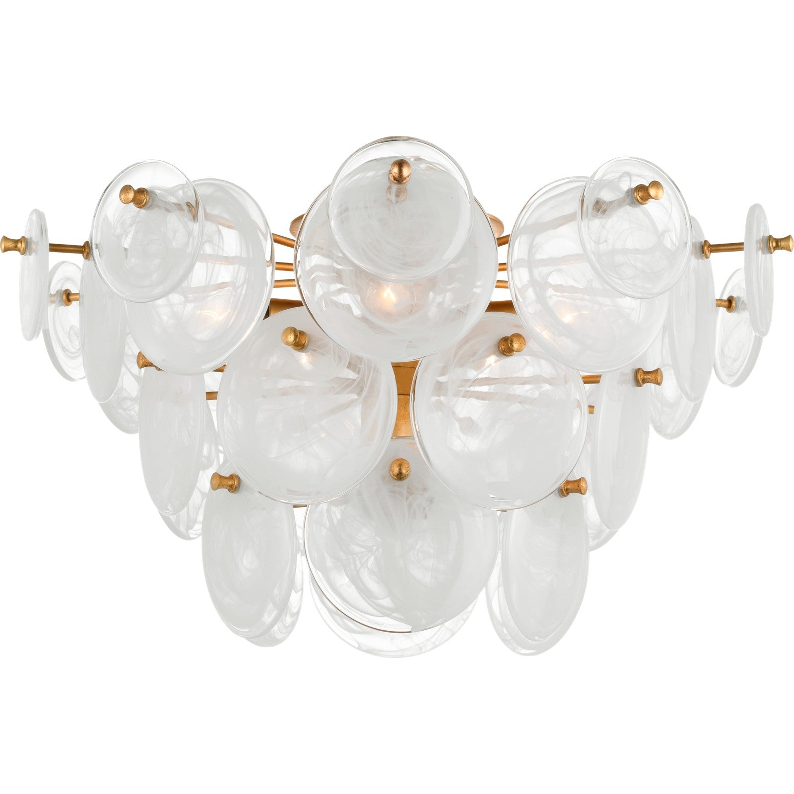 Loire Large Tiered Flush Mount - AERIN Ceiling Lights