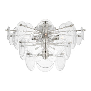 Loire Large Tiered Flush Mount - AERIN Ceiling Lights