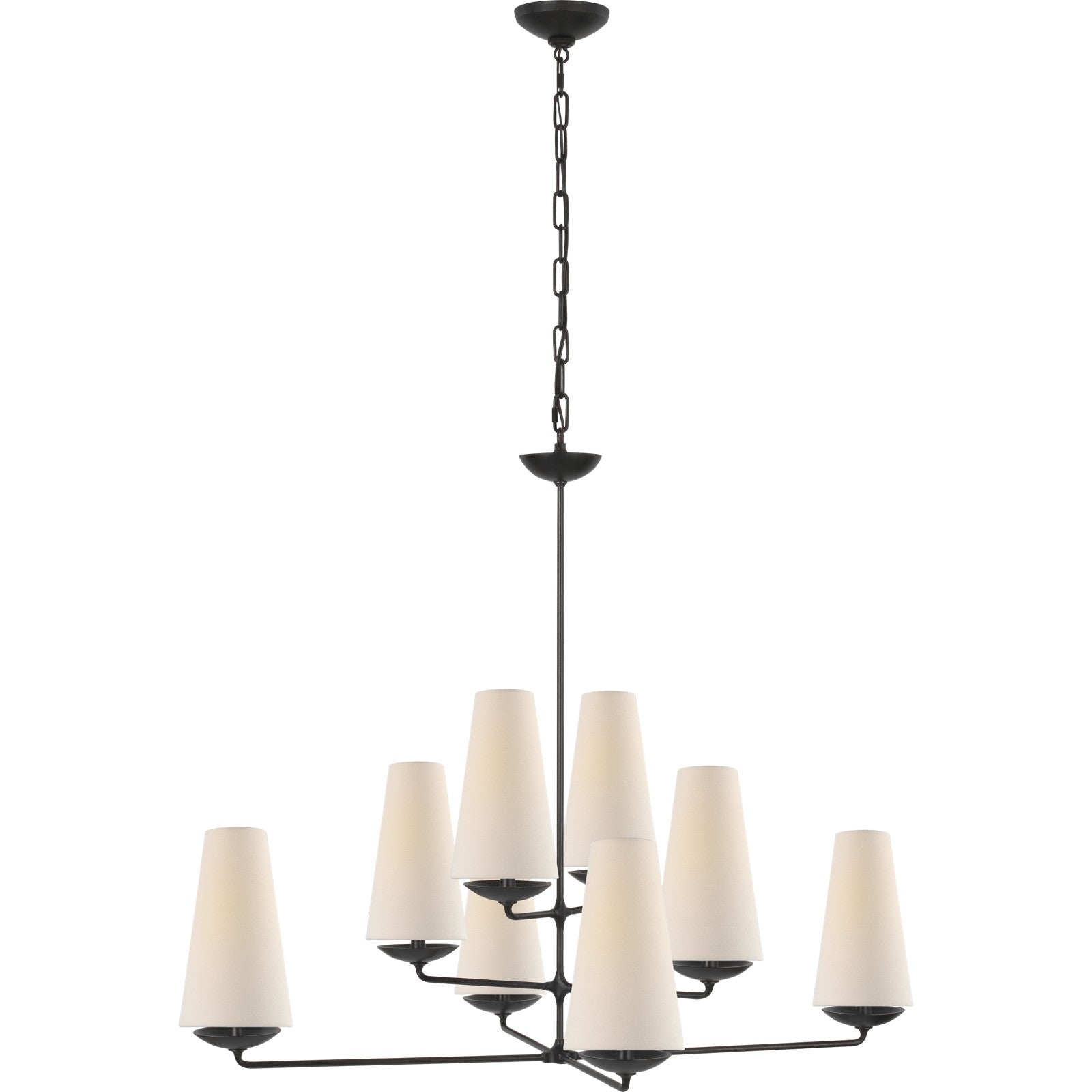 Fontaine Large Offset Chandelier - AERIN Ceiling Lights