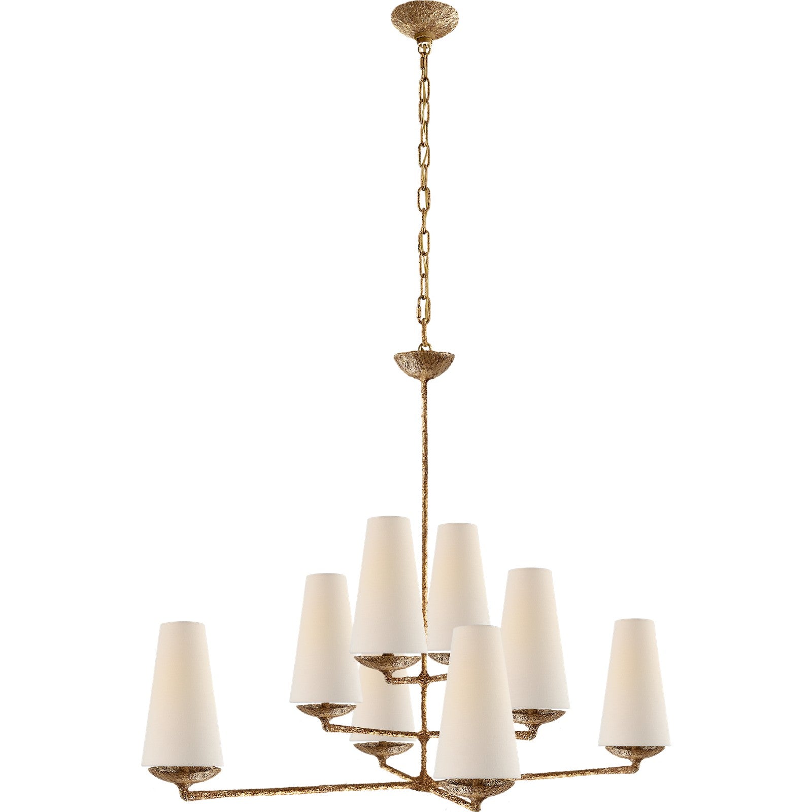 Fontaine Large Offset Chandelier - AERIN Ceiling Lights