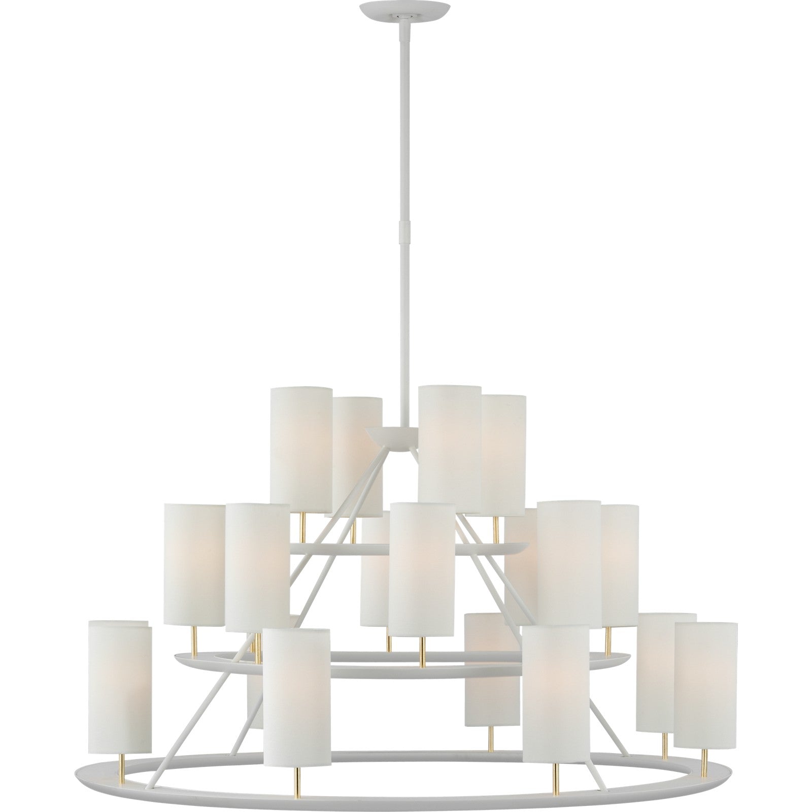 Trevi XL 3-Tier Chandelier - AERIN Ceiling Lights