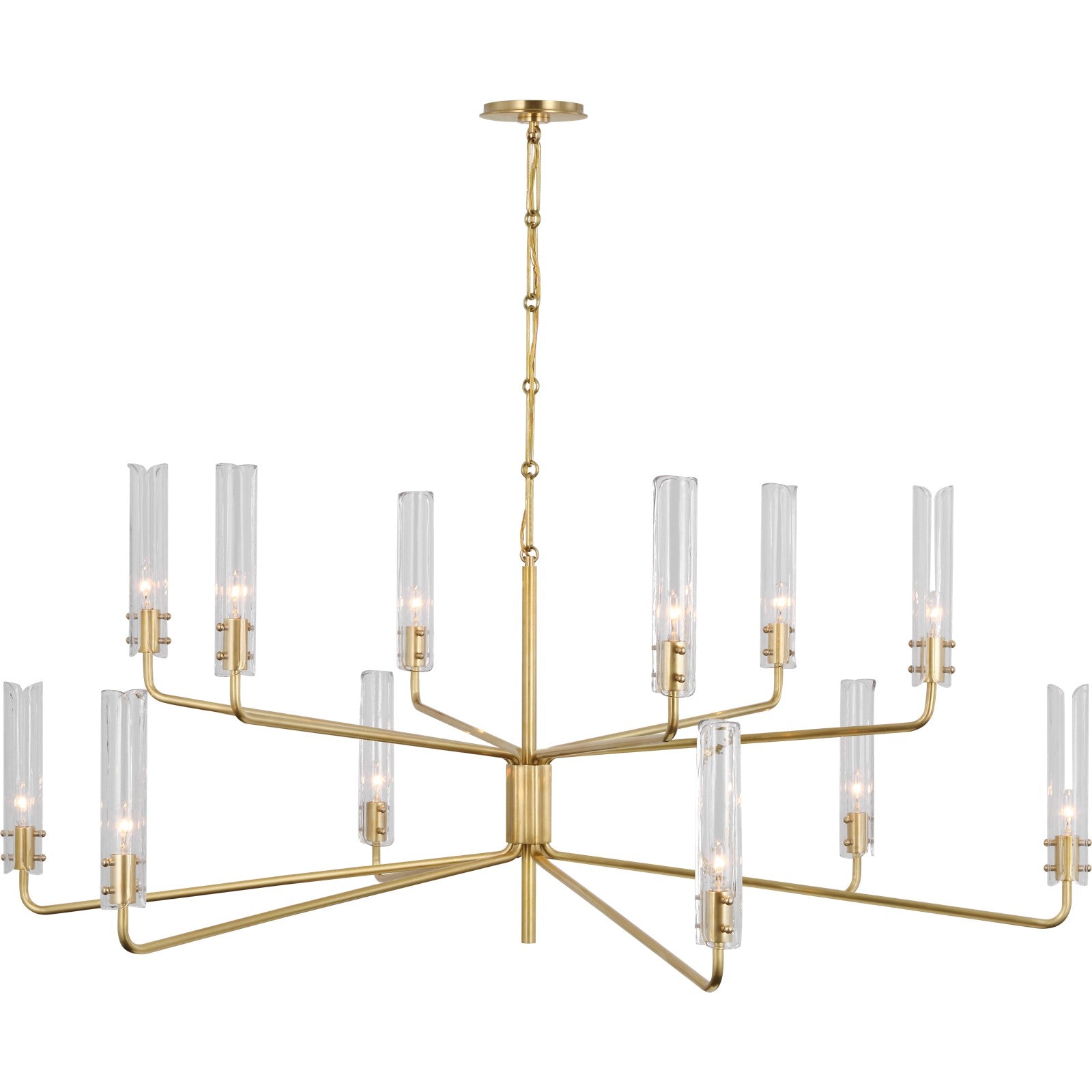 Casoria Grande Two Tier Chandelier - AERIN Ceiling Lights