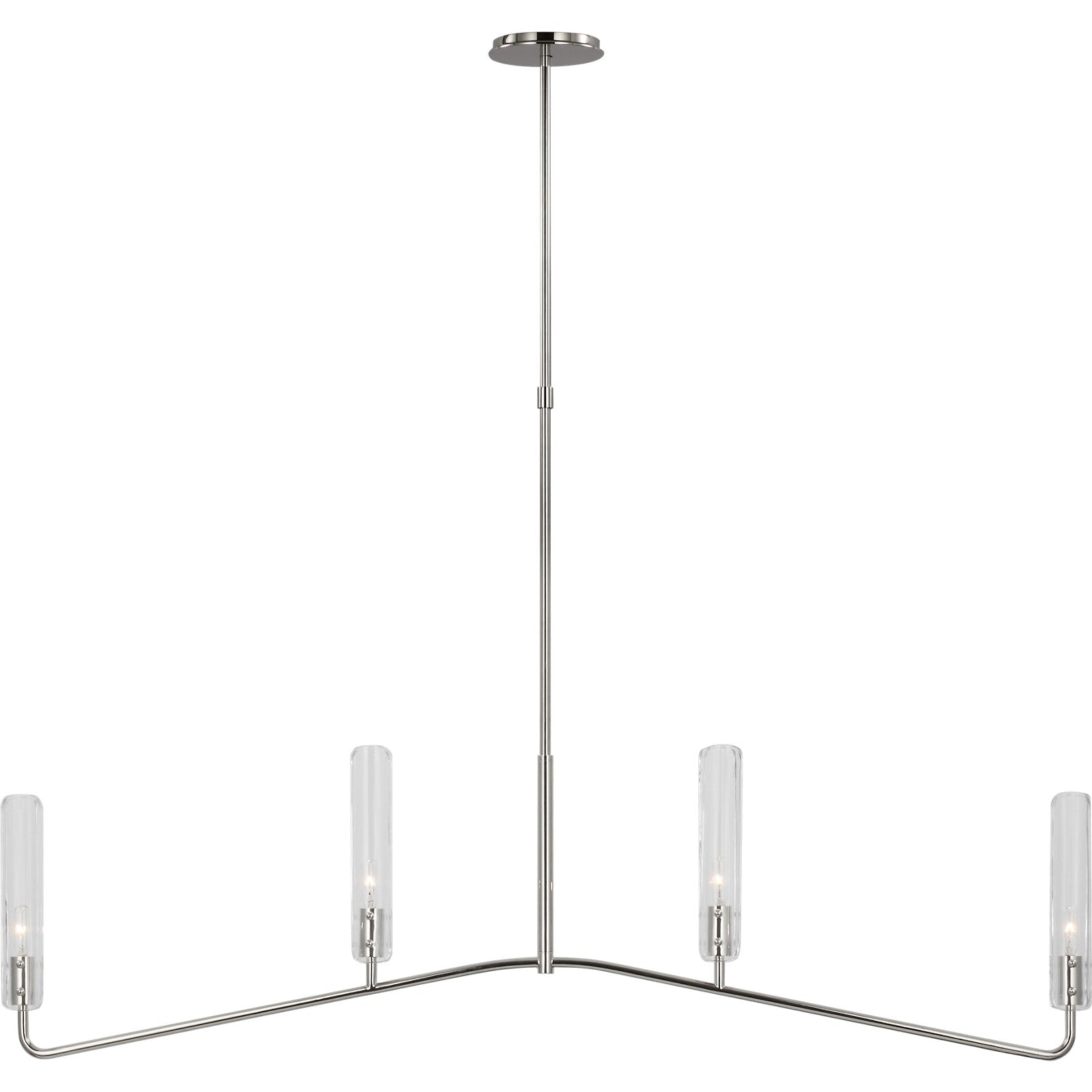 Casoria Large Linear Chandelier - AERIN Ceiling Lights