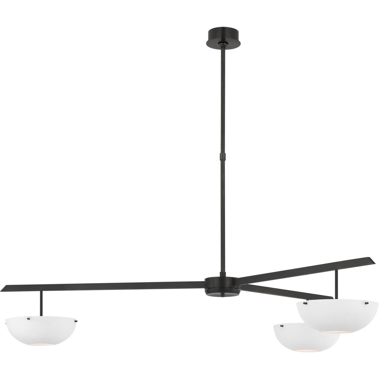 Valencia Extra Large Three Light Chandelier - AERIN Ceiling Lights