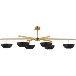 Valencia Grande Six Light Chandelier - AERIN Ceiling Lights