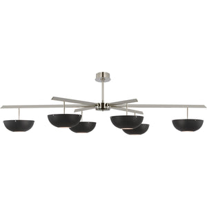 Valencia Grande Six Light Chandelier - AERIN Ceiling Lights