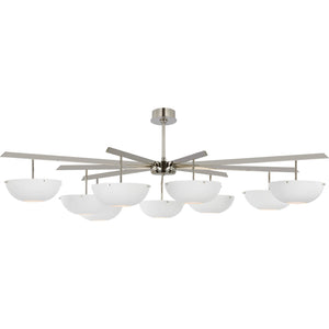 Valencia Grande Nine Light Chandelier - AERIN Ceiling Lights