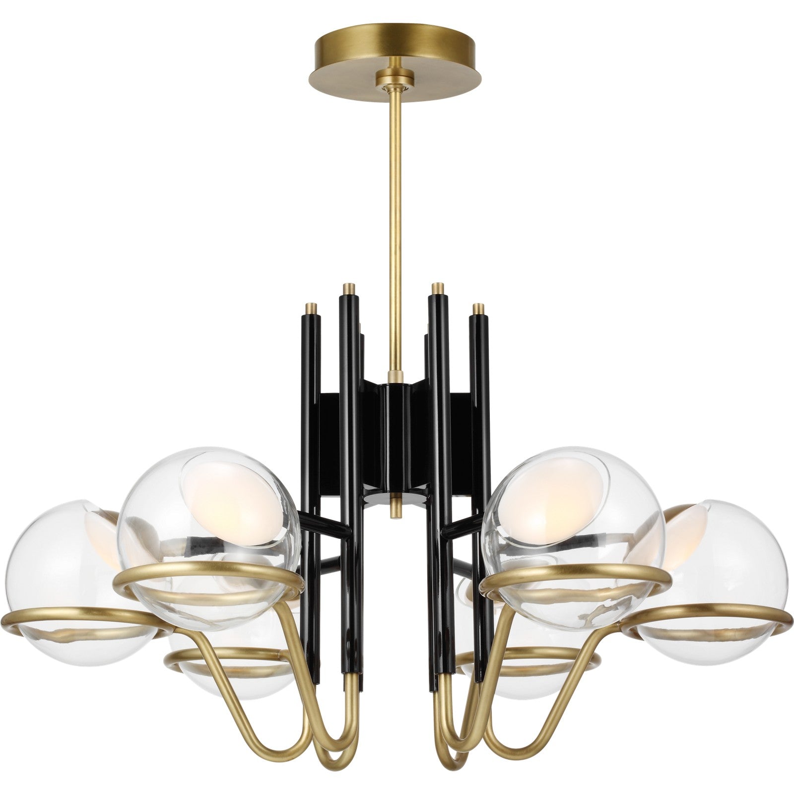 Crosby Medium Chandelier - Visual Comfort Modern 2