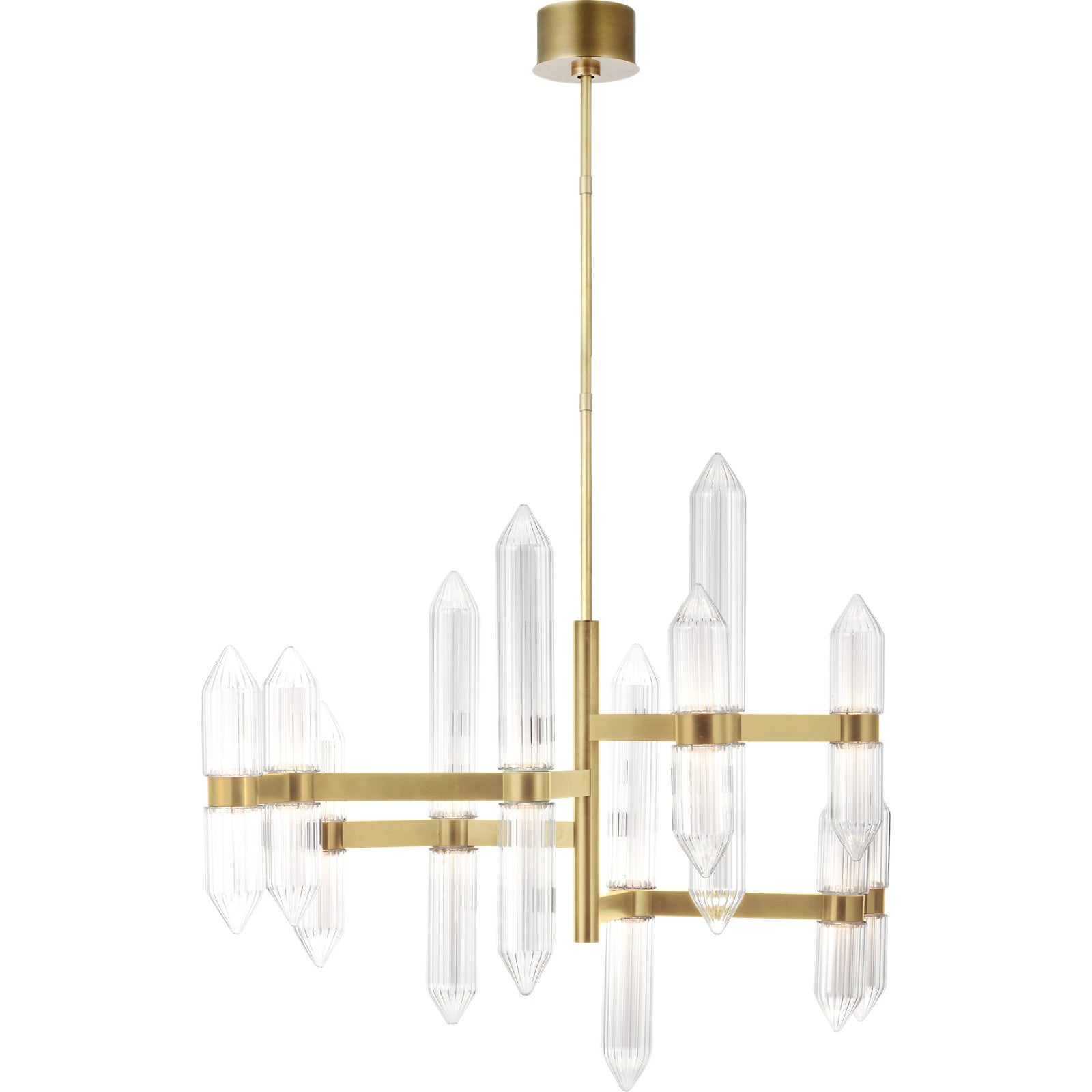 Langston Large Chandelier - Visual Comfort Modern 1