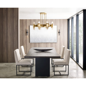 Wythe Large Chandelier - Visual Comfort Modern 2