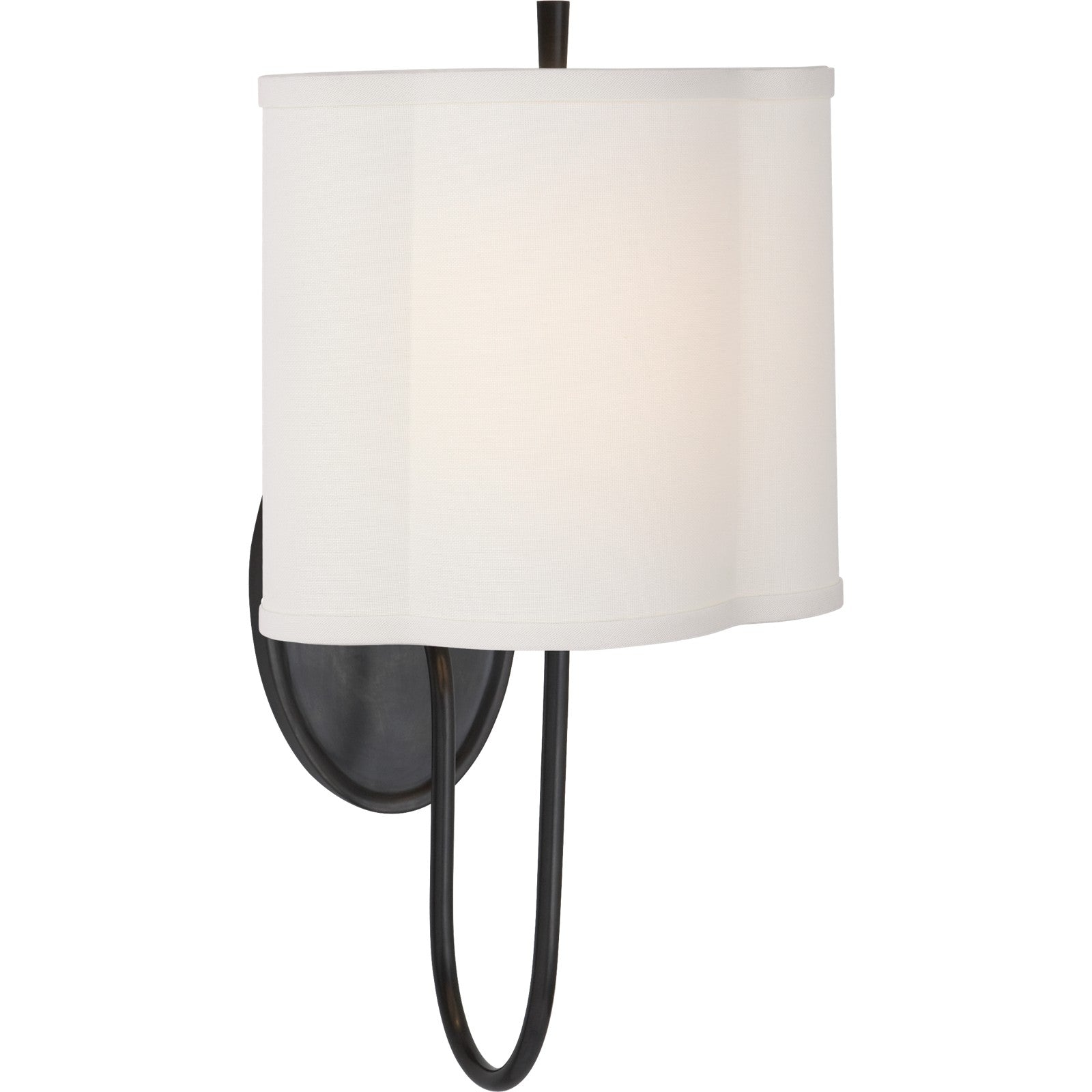 Simple Scallop Wall Sconce - Visual Comfort Wall Lights