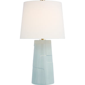 Braque Medium Debossed Table Lamp - Visual Comfort Table Lamps