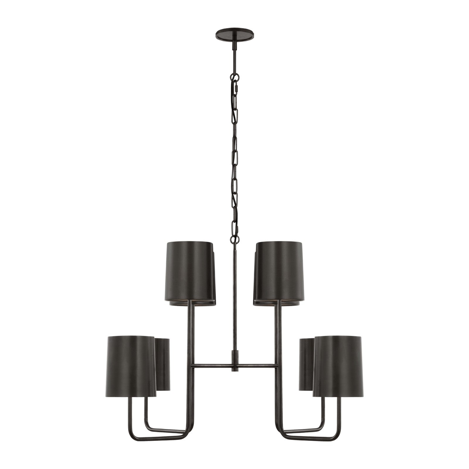 Go Lightly Extra Large Two Tier Chandelier - Visual Comfort Ceiling Lights