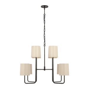 Go Lightly Extra Large Two Tier Chandelier - Visual Comfort Ceiling Lights