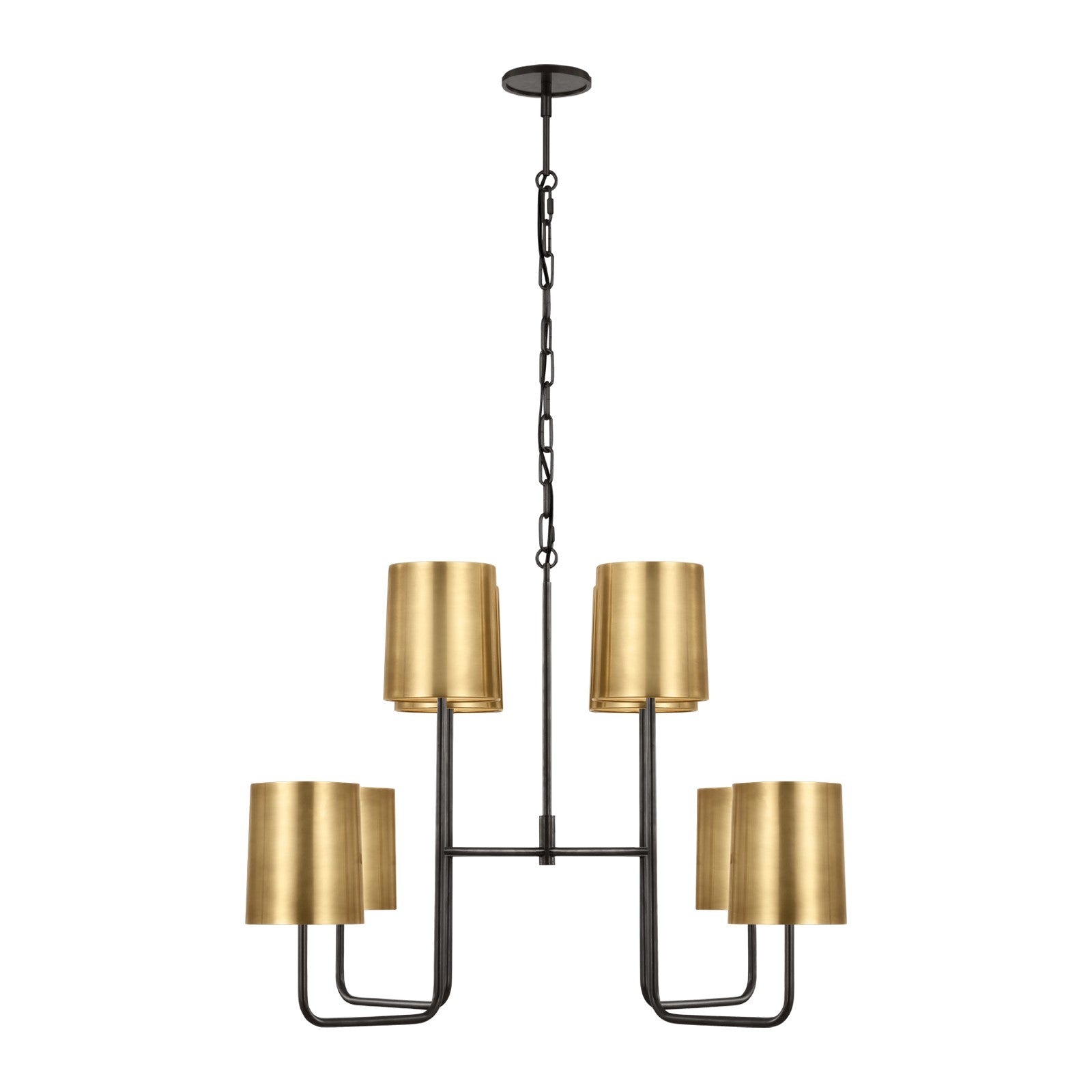 Go Lightly Extra Large Two Tier Chandelier - Visual Comfort Ceiling Lights