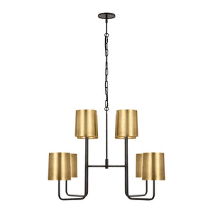 Go Lightly Extra Large Two Tier Chandelier - Visual Comfort Ceiling Lights