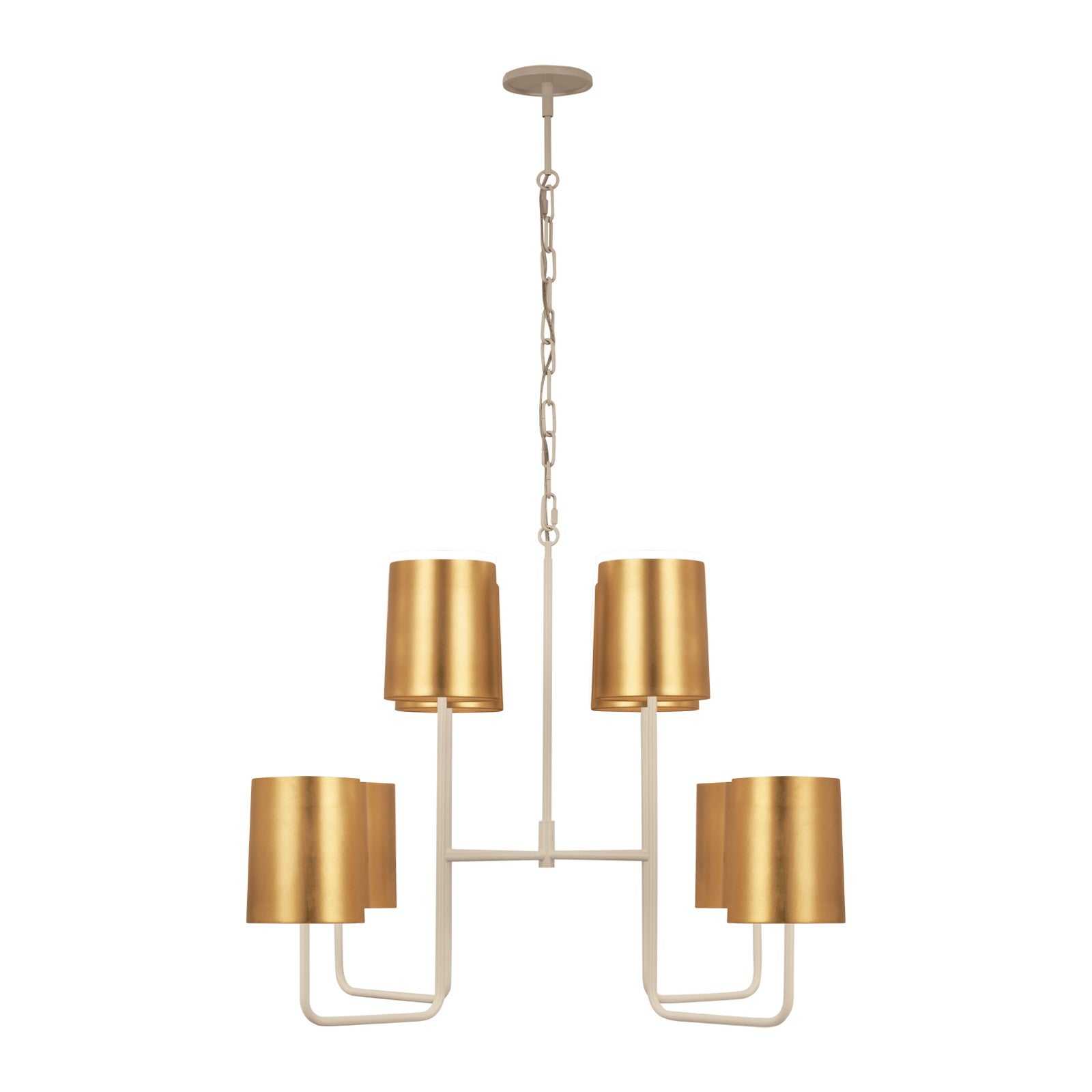 Go Lightly Extra Large Two Tier Chandelier - Visual Comfort Ceiling Lights