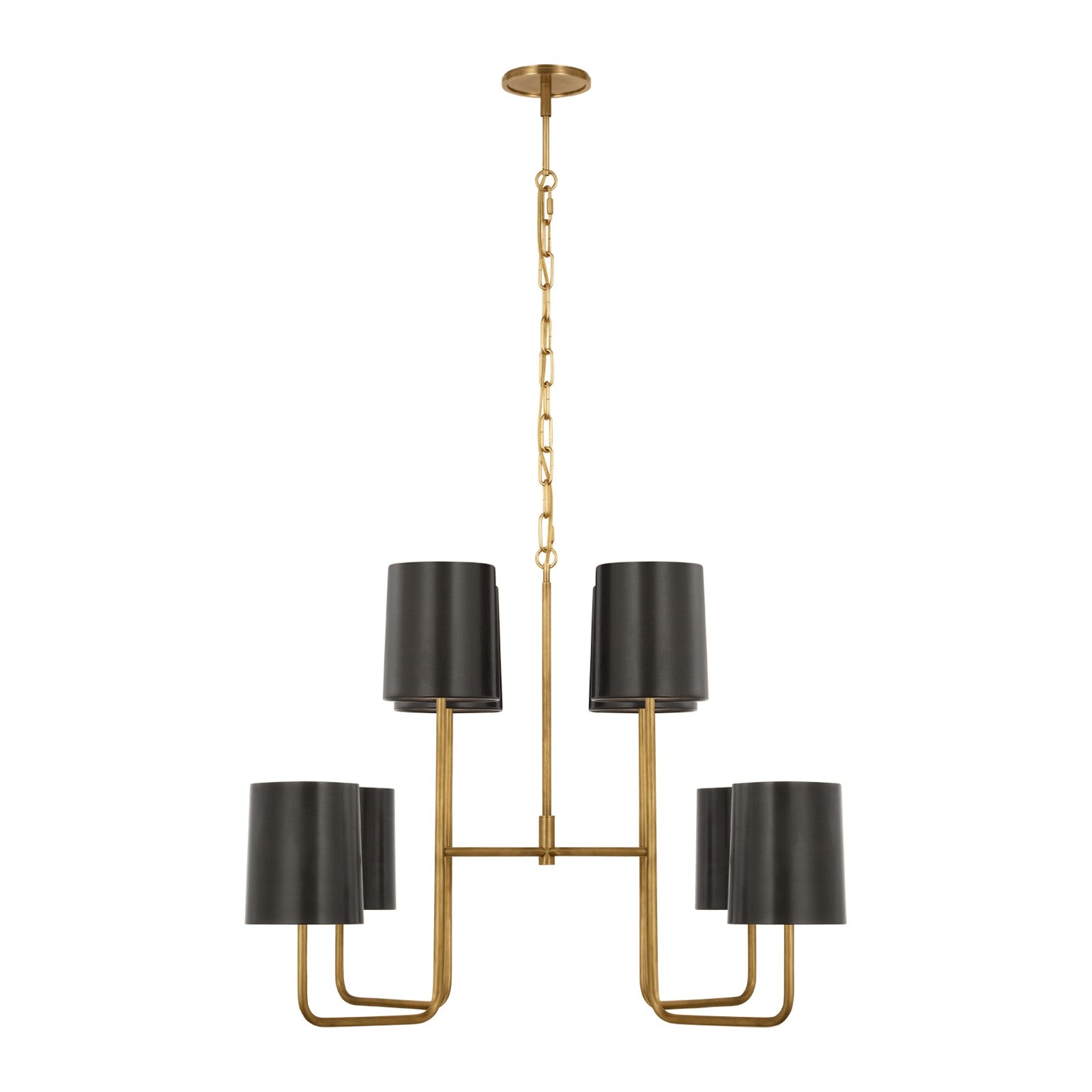 Go Lightly Extra Large Two Tier Chandelier - Visual Comfort Ceiling Lights