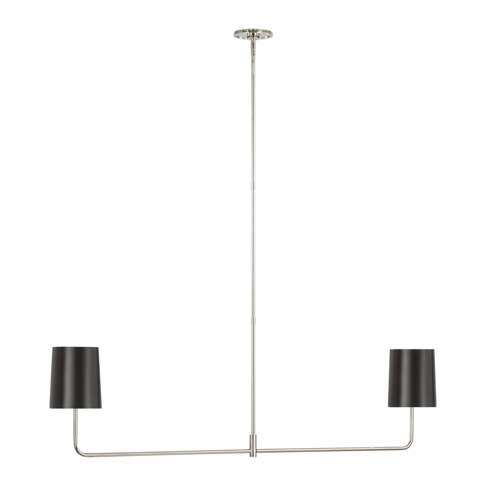 Go Lightly 54" Two Light Linear Chandelier - Visual Comfort Ceiling Lights
