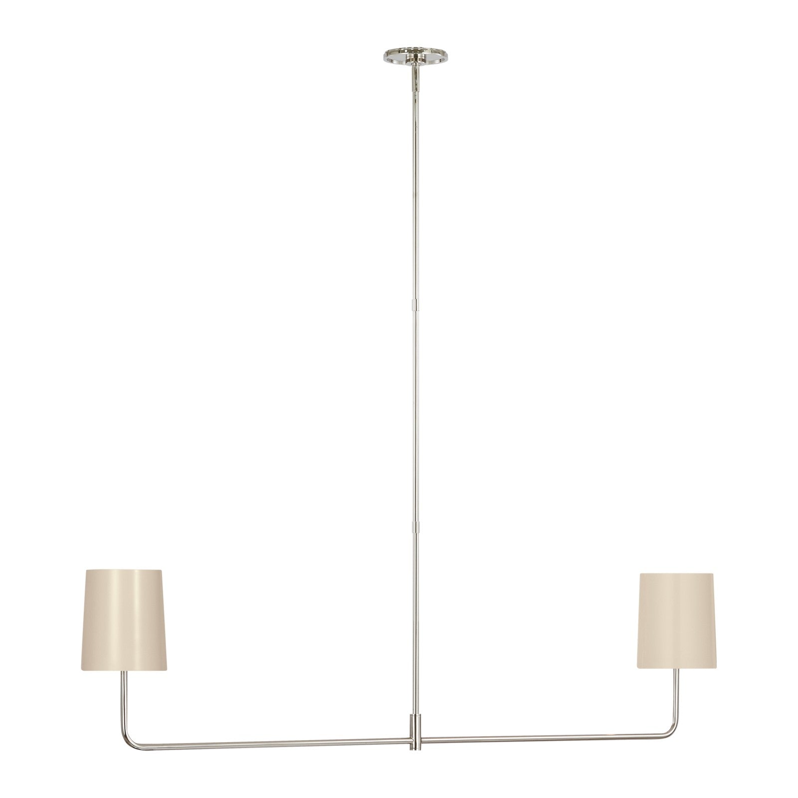 Go Lightly 54" Two Light Linear Chandelier - Visual Comfort Ceiling Lights