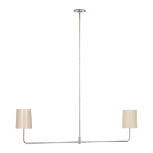 Go Lightly 54" Two Light Linear Chandelier - Visual Comfort Ceiling Lights