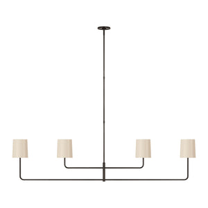 Go Lightly 70" Four Light Linear Chandelier - Visual Comfort Ceiling Lights