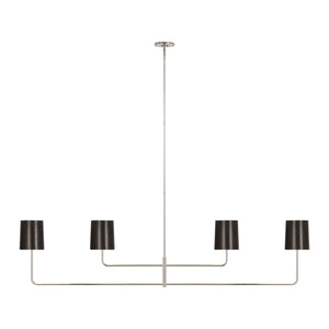 Go Lightly 70" Four Light Linear Chandelier - Visual Comfort Ceiling Lights