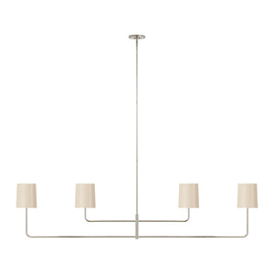Go Lightly 70" Four Light Linear Chandelier - Visual Comfort Ceiling Lights
