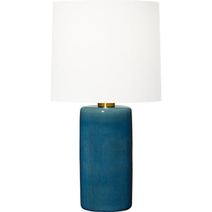 Shanghai Table Lamp Deep Ocean Crackle Bulbs Inc - Visual Comfort Table Lamps