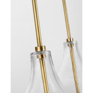 Lomme Small Linear Chandelier - Visual Comfort Ceiling Lights