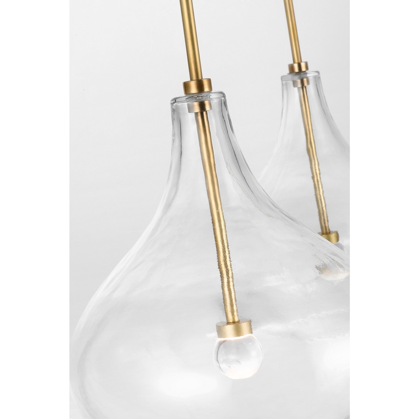 Lomme Small Linear Chandelier - Visual Comfort Ceiling Lights